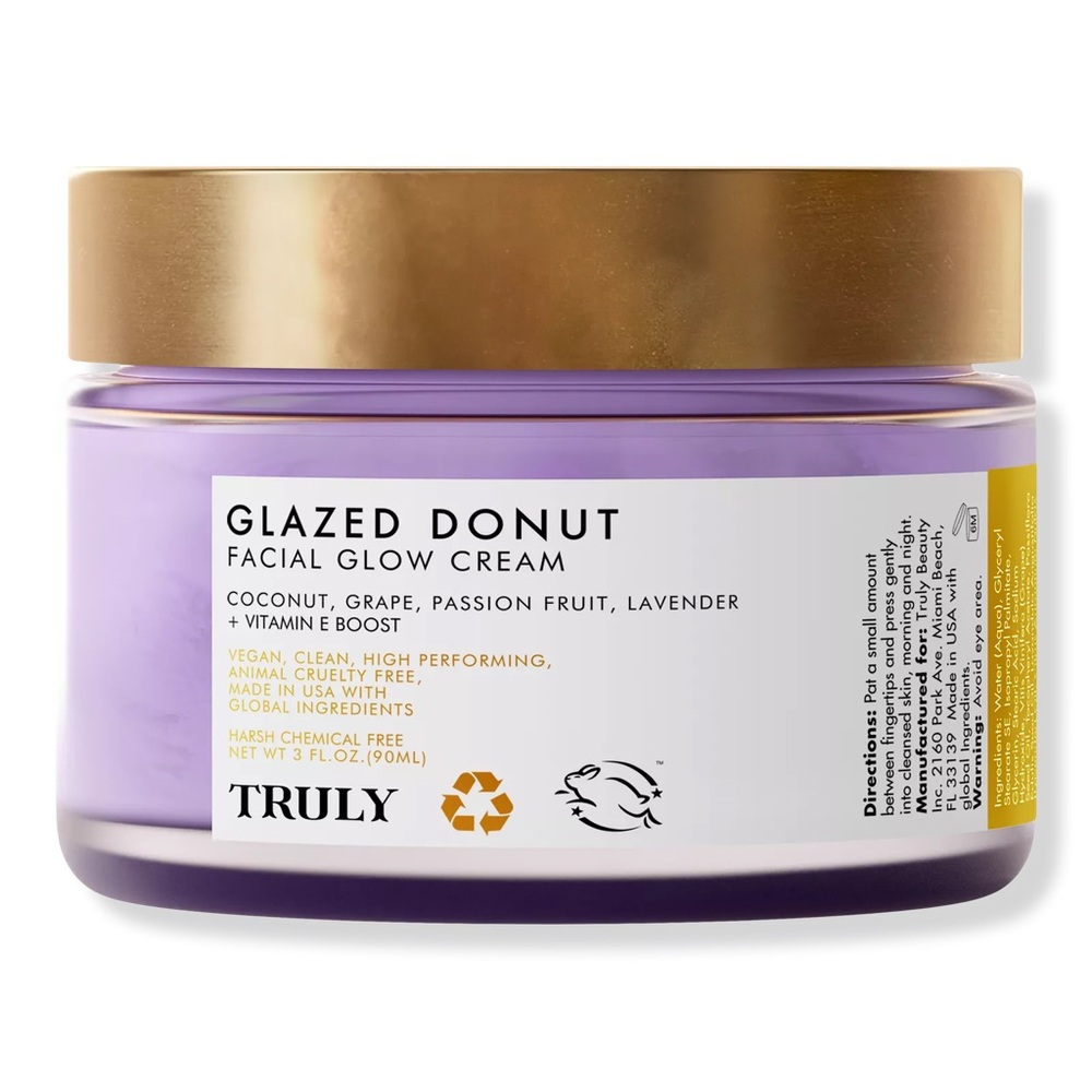 TRULY Purple and Gold Moisturizer for Radiant Skin